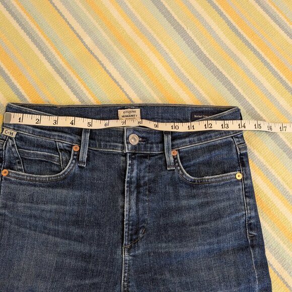 ⭐ Citizens of Humanity Premium Vintage Rocket Crop high rise Skinny jean… - Picture 9 of 14